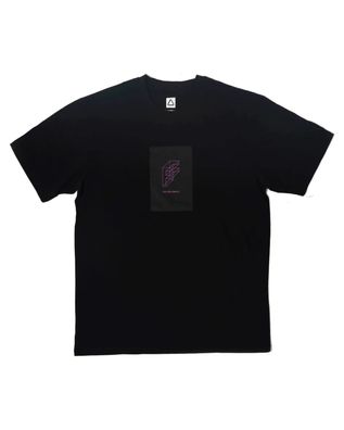 FOLLOW T-Shirt F For Family black - Größe: M