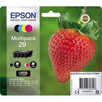 Epson Epson Ink 4 Color Multipack No 29 Epson29 Epson 29 (C13T29864012)