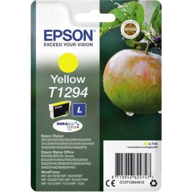 Epson Epson Ink Yellow Gelb T1294 (C13T12944012)