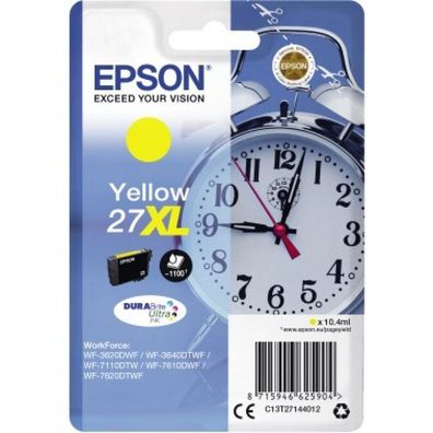 Epson Epson Ink No 27XL Epson27XL Epson 27XL Yellow Gelb (C13T27144012)