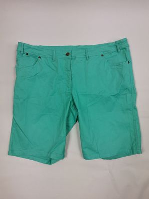 bpc bonprix Bermuda im 5-Pocket-Stil, pazifikgrün, Gr. 36