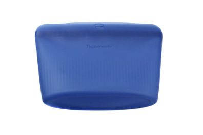 Tupperware Universal Silicone Silikon Bag Beutel 1,8 L blau L ultimate