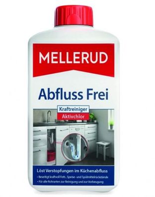 Mellerud Abfluss Frei Kraftreiniger Aktivchlor 1 l