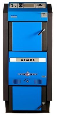 ATMOS Holzvergaserkessel GSX50 Türanschlag links 49 kW Serie GSX Volllastkessel