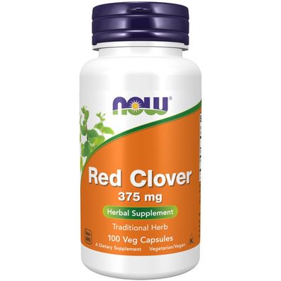 Now Foods, Red Clover, 375mg, 100 Kapseln