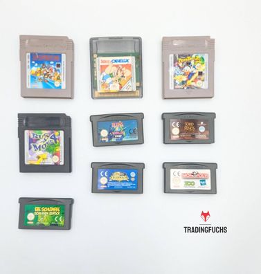 Nintendo Gameboy | Gameboy Color | Gameboy Advance Spiele Games zur Auswahl