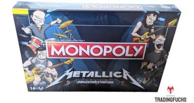 Monopoly Metallica - Collectors Edition Brettspiel Gesellschaftsspiel NEU