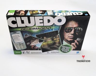Cluedo Geheimagent Brettspiel von Hasbro Familie Gesellschaftsspiel vollständig