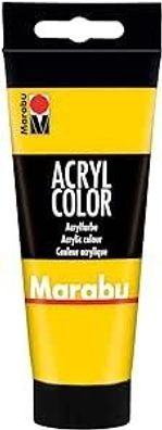 Marabu Acrylfarbe Acryl Color Gelb 019 Künstler Malfarbe Acrylmalen