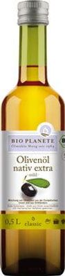 BIO Planète 6x Olivenöl nativ extra mild 0,5l