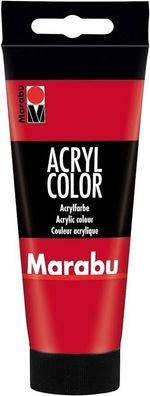 Marabu Acrylfarbe Acryl Color Kirschrot 031 Künstler Malfarbe Acrylmalen