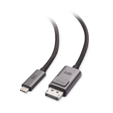 Cable Matters Premium Braided USB C auf DisplayPort Kabel 8K 60Hz 1,8Meter