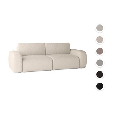 Couch Sofa Sassari Schlafsofa Wohnzimmer Schlaffunktion Design modern