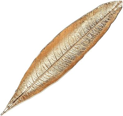 Räucherstäbchen-Halter, 28 cm Metall Räuchergefäß Weihrauchhalter Blattform Deko