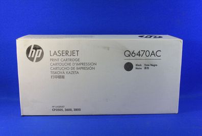 HP Q6470AC HP501A LaserJet 3600 Toner Black -A