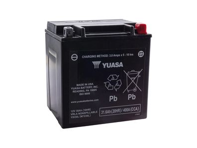 Batterie "YIX30L-BS" Yuasa, MTF, wartungsfrei, versiegelt