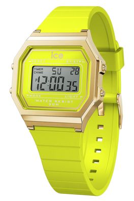 Ice-Watch Armbanduhr ICE Digit Retro Sunny Lime S 022054