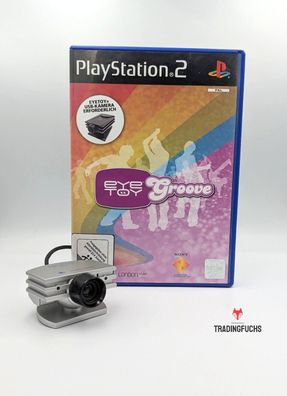 Eye Toy Groove für Playstation 2 PS2 Spiel Tanzspiel inkl. Eyetoy USB-Kamera