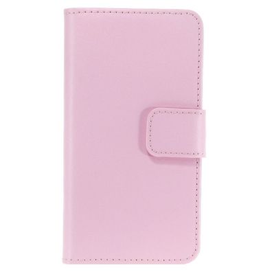Lederhülle für Galaxy S5 mini - pink 4250710554676