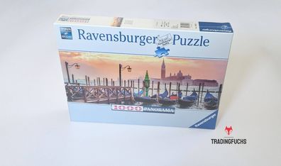 Puzzle von Ravensburger Gondeln in Venedig Panorama 1000 Teile