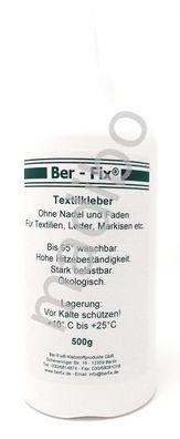 76,00 Euro pro 1 Kilogramm Ber-Fix Textilkleber - Inhalt: 500 Gramm