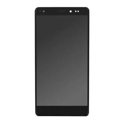 OEM Displayeinheit + Rahmen für Huawei Mate S schwarz, ohne Logo