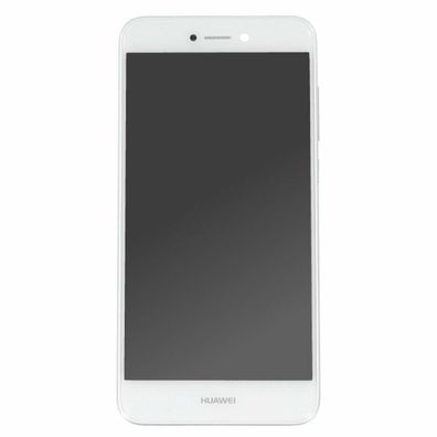 OEM Displayeinheit + Rahmen für Huawei P8 lite 2017 weiß