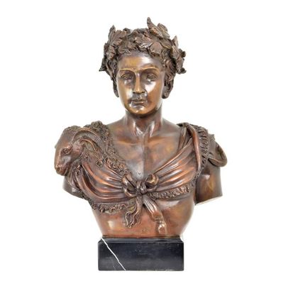 Bronzen Borstbeeld VAN CEASAR