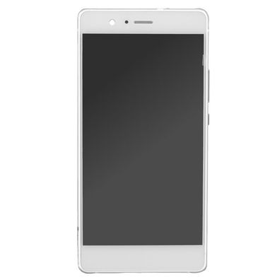 OEM Display-Einheit + Rahmen für Huawei P9 Lite weiß, ohne Logo