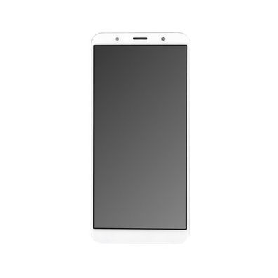 OEM Displayeinheit + Rahmen für Huawei Honor 7A weiß, ohne Logo
