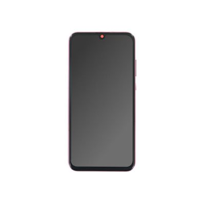 OEM Displayeinheit + Rahmen für Huawei Honor 20 Lite/10 Lite rot, ohne Logo