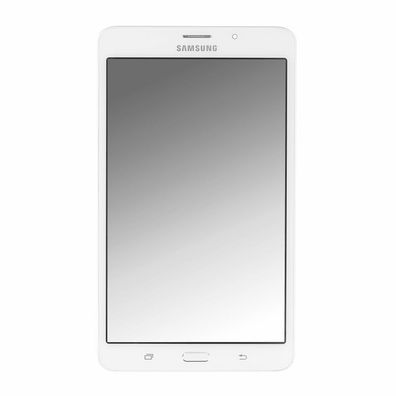 Samsung Displayeinheit + Rahmen T285 Galaxy Tab A 7.0 weiß GH97-18756B