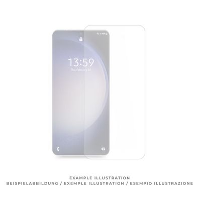 prio Displayschutzfolie aus gehärtetem Glas für Samsung S24 klar