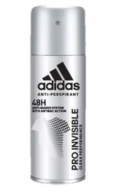 Adidas Pro Invisible Antyperspirant, 150 ml - 48H Schutz
