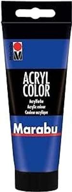 Marabu Acrylfarbe Acryl Color Ultramarinblau 055 Künstler Malfarbe Acrylmalen