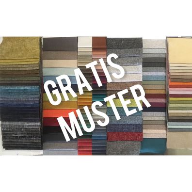 Möbelstoffe jetzt Muster für 1 € anfordern - grau blau grün beige rot braun