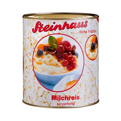 Steinhaus Milchreis servierfertig warm oder kalt genießen 2650ml