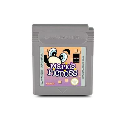 Gameboy Spiel Mario`s Picross