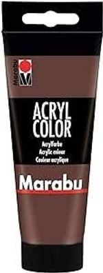 Marabu Acrylfarbe Acryl Color Mittelbraun 040 Künstler Malfarbe Acrylmalen