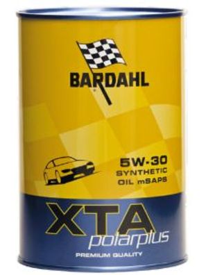 Fünferpack: Bardahl XTA polarplus Synthetic Special Oil 5W-30 mSAPS - 5x1 Liter-Dose