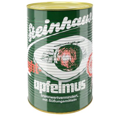 Steinhaus Apfelmus light mit Süßungsmittel Püree ohne Stücke 4300g