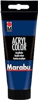 Marabu Acrylfarbe Acryl Color Dunkelblau 053 Künstler Malfarbe Acrylmalen