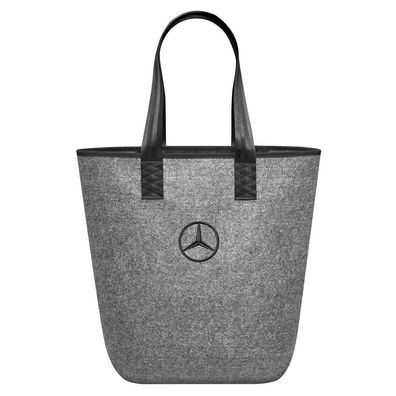 Mercedes-Benz Shopper Tasche Einkauftasche grau schwarz B66952989