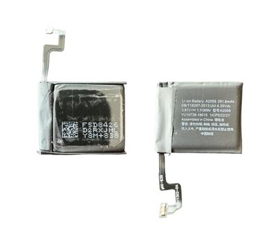Original Apple Watch Series 4 - 44mm Batterie Akku 291mAh A2059 + Kleber Neu