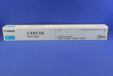 Canon C-EXV51L C 0485C002 Toner Cyan -A