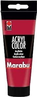 Marabu Acrylfarbe Acryl Color Karminrot 032 Künstler Malfarbe Acrylmalen