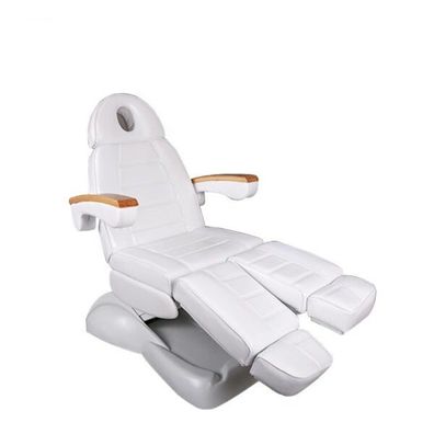 elektrischer Fußpflegestuhl Behandlungsliege mit fünf Motoren weiß oder grau