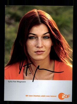 Sylta Fee Wegmann Soko Stuttgart Autogrammkarte Original Signiert # BC 213142