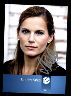 Sandra Nitka Lenßen und Partner Autogrammkarte Original Signiert # BC 213163