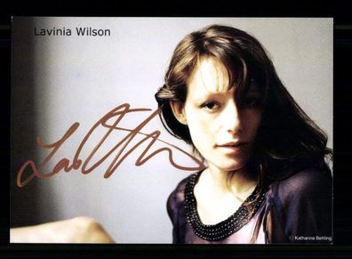 Lavinia Wilson Autogrammkarte Original Signiert # BC 213270